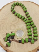 Anadolu Toprağı Serisi 33’Lük Yeşil Renk Seramik Boncuk Tesbih 8-9mm (54292) thumbnail 3