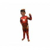 İronman Demir Adam Çocuk Kostümü - Maskeli İronman Kostüm - Demir Adam Çocuk Kostümü - 3