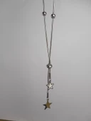 Jade'm Gold çelik dorikalı ayarlanabilir model yıldız kolye bayan - 2