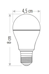 CATA CT 4232 6W Led Ampul 6400K Beyaz Işık - 2