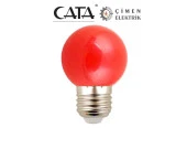 CATA CT 4071 1W Led Gece Ampul Kırmızı - 1
