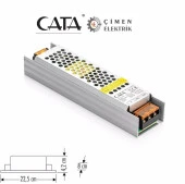 CATA CT 2578 30A 360W Slim Fansız Şerit Led Trafosu thumbnail 1