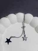 Jade'm Gold çelik dorikalı ayarlanabilir model yıldız kolye bayan - 1