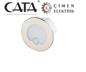 CATA CT 5174 1.5W Radar Sensörlü Koridor Aydınlatması 6400K Beyaz Işık - 1