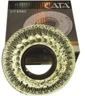 CATA CT 6583 Hanımeli Led Çerçeveli Günışığı Kristal Cam Spot Kasa - 2