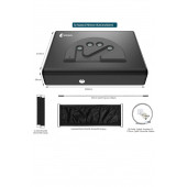 MÜHLEN Gun Safe 15D Dijital Şifreli Taşınabilir Çelik Silah Kasası - 4