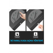 MÜHLEN Gun Safe 15D Dijital Şifreli Taşınabilir Çelik Silah Kasası - 5