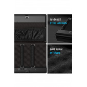 MÜHLEN Gun Safe 15D Dijital Şifreli Taşınabilir Çelik Silah Kasası - 7