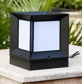 CATA CT 7022 Milan Bahçe Armatürü E27 Duy Siyah Kasa - 1