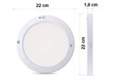 CATA CT 9247 Led Sensörlü Armatür 20W 6400K Beyaz Işık - 4