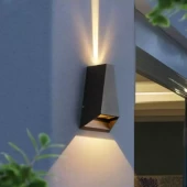 CATA CT 7063 Malta Ledli Duvar Armatür 6W Siyah Kasa 3200K Günışığı - 1
