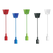 AY45-00100 Ack Dekoratif Ampul Askı Aparatı Beyaz Gövde - 1