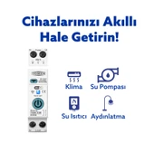 Tomzn Akıllı Kaçak Akım Rölesi ve Voltaj Akım Koruma Rölesi 63A WiFi Özellikli SmartLife thumbnail 3