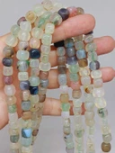 Akik Taşı Küp Şekilli 6-7mm Aralığı Dizi (54454) thumbnail 1