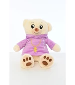 Peluş Swit Tişörtlü 40 Cm Ayıcık - Mavi Su Dünyası thumbnail 1