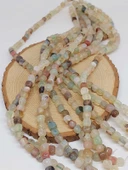 Akik Taşı Küp Şekilli 6-7mm Aralığı Dizi (54454) thumbnail 3