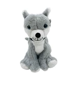 Peluş Sibirya Kurdu 50 Cm - Mavi Su Dünyası - 1