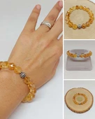 Sirius Serisi Sitrin Taşı 10mm Unisex Bileklik (52898) thumbnail 1