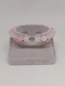 Sirius Serisi Pembe Kuvars Taşı 10mm Unisex Bileklik (52892) thumbnail 4