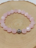 Sirius Serisi Pembe Kuvars Taşı 10mm Unisex Bileklik (52892) thumbnail 5