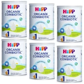 Hipp 1 Organik Combiotic Bebek Sütü 350 gr 6 Adet - 1
