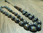 Jade'm Gold özel kutulu aleminyum çakma kuka kehribar tesbih - 1