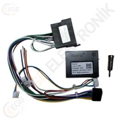 OTO TABLET ÇERÇEVE RENAULT MEGANE 2 2009-2014 9" SİYAH TAC-165 - 4