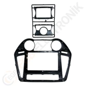 OTO TABLET ÇERÇEVE HYUNDAI İ20 ANALOG/DIGITAL CLIMATE 2008-2012 9" GÜMÜŞ TAC-067 thumbnail 2