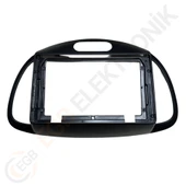 OTO TABLET ÇERÇEVE  HYUNDAI İ10 2010-2013 9" SİYAH TAC-063 - 1