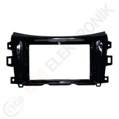 OTO TABLET ÇERÇEVE NISSAN NAVARA 2018+ 9" PIANO BLACK TAC-139 thumbnail 1