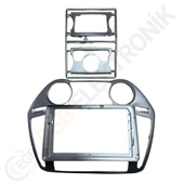 OTO TABLET ÇERÇEVE HYUNDAI İ20 ANALOG/DIGITAL CLIMATE 2008-2012 9" GÜMÜŞ TAC-067 thumbnail 1