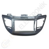 OTO TABLET ÇERÇEVE HYUNDAI TUCSON 2016+ 9" GÜMÜŞ TAC-078 thumbnail 1