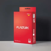 Türk Bayrağı 40x60 cm Alpaka Kumaş thumbnail 2