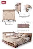 Kanz Sleepside +Plus Anne Yanı Park Yatak ve Oyun Parkı Kahve - 5