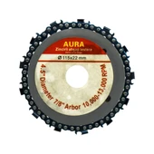 Zincirli Sunta Ahşap Kesme Daire Testere 115mm x 22mm thumbnail 1