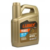 Lubex Primus VW-LA 0W-30 5 Lt Tam Sentetik Motor Yağı - 1