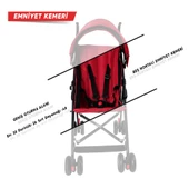 Rival Tokyo  Baston Bebek Arabası RV108 Antrasit - 4