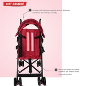 Rival Tokyo  Baston Bebek Arabası RV108 Antrasit - 3