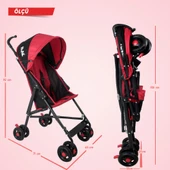 Rival Tokyo  Baston Bebek Arabası RV108 Antrasit - 8