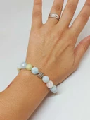 Sirius Serisi Morganit Taşı 10mm Unisex Bileklik (52916) thumbnail 4