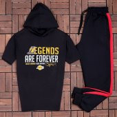 Legend Siyah T-Shirt Eş Kırmızı ES404 - 1