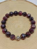 Sirius Serisi Lal (Granat) (Garnet) Taşı 10mm Unisex Bileklik (52918) thumbnail 5