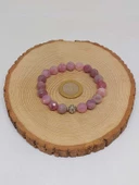 Sirius Serisi Madagaskar Pembe Kuvars Taşı 10mm Unisex Bileklik (52928) thumbnail 3