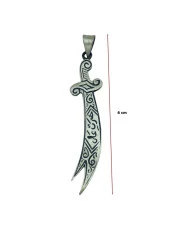 925 Gümüş Zülfikar Kolye Ucu Uç thumbnail 3