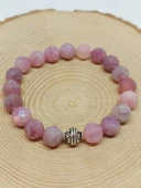 Sirius Serisi Madagaskar Pembe Kuvars Taşı 10mm Unisex Bileklik (52928) thumbnail 5