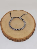 Ay Taşı Rondela Kesim Makrome Tasarım Unisex Bileklik (49356) thumbnail 5