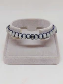 Ay Taşı Rondela Kesim Makrome Tasarım Unisex Bileklik (49356) thumbnail 4