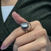 Özel Tasarım Otantik El Üretim Gümüş Yüzük thumbnail 3