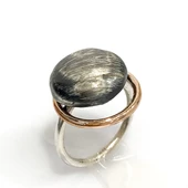 Özel Tasarım Otantik El Üretim Gümüş Yüzük thumbnail 2