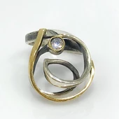 El İşçiliği Telkari Özel Tasarım Otantik Gümüş Yüzük thumbnail 1